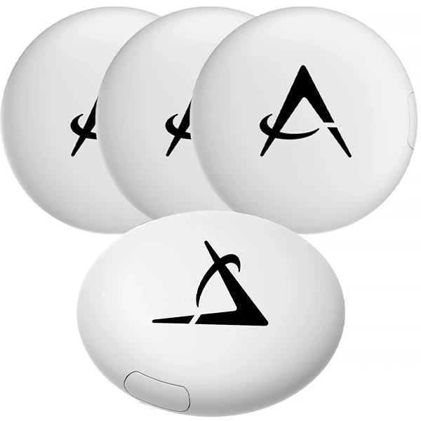Anúncio: Localizador Audisat Smart Tag Pack 4 com Bluetooth - Branco (4 UNIDADES)